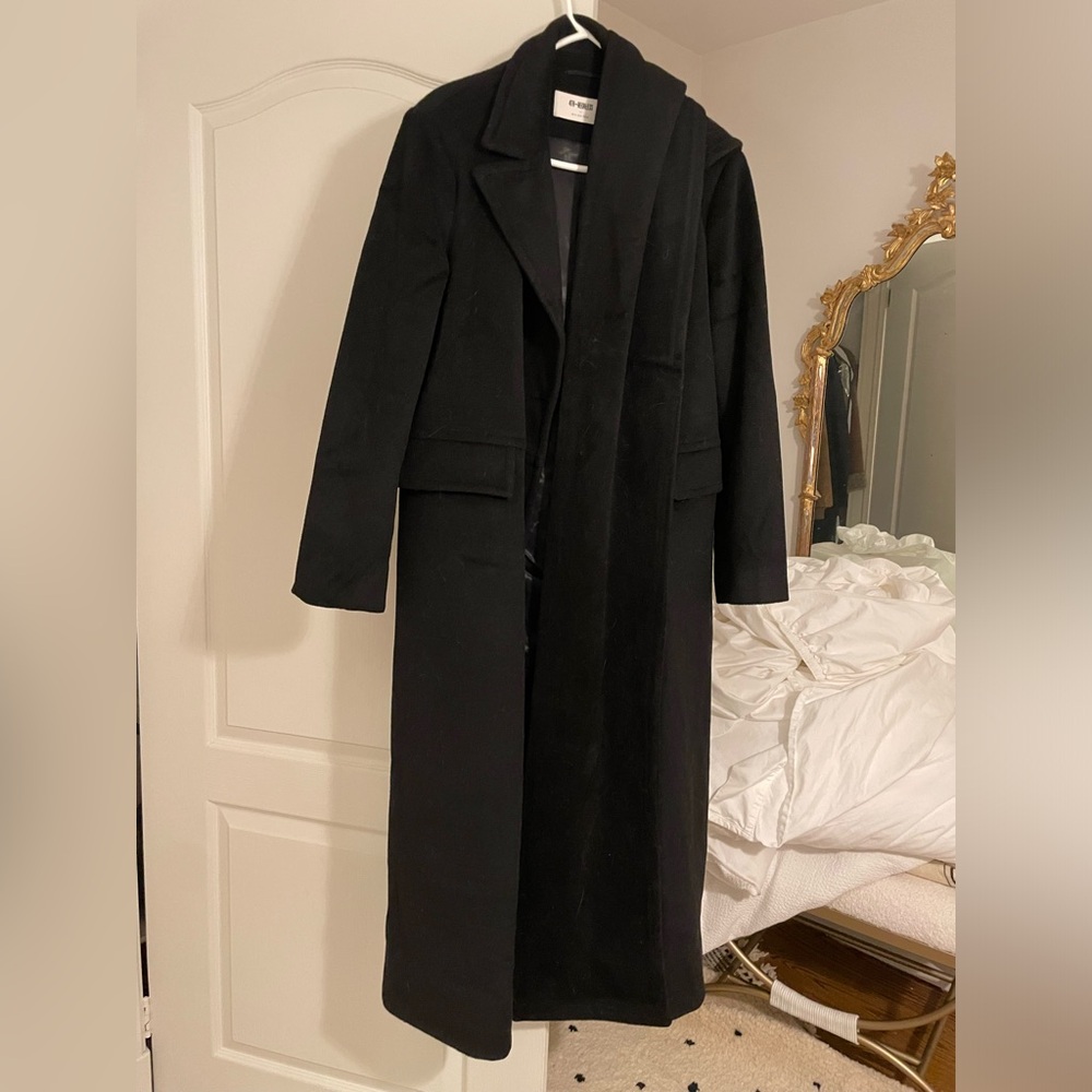 Beautiful 4th and reckless black long coat!